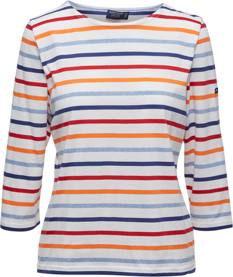 Saint James Galathée Multicolour Striped Sailor Shirt - Women's