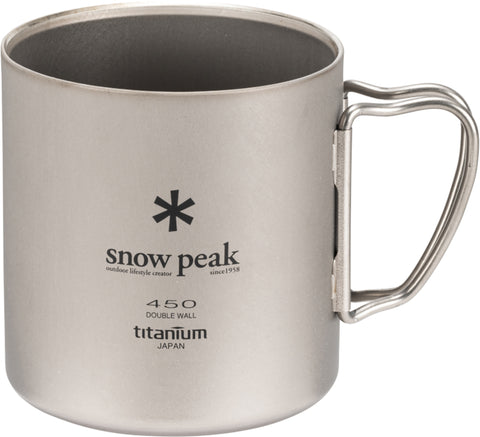 Snow Peak Ti-Double Mug 450ml