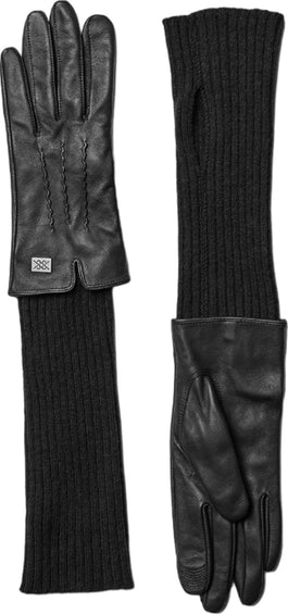 SOIA & KYO Carmel-N Leather Gloves - Women's