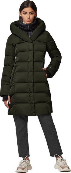 SOIA & KYO Sonny-TD Slim-Fit Radiant Down Coat with Hood - Women's