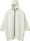 Tilley Packable Hooded Poncho - Women's - Chalk White