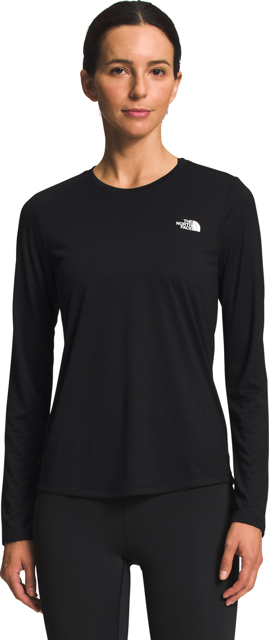 The North Face Elevation Long Sleeve T-shirt - Women's M TNF Black