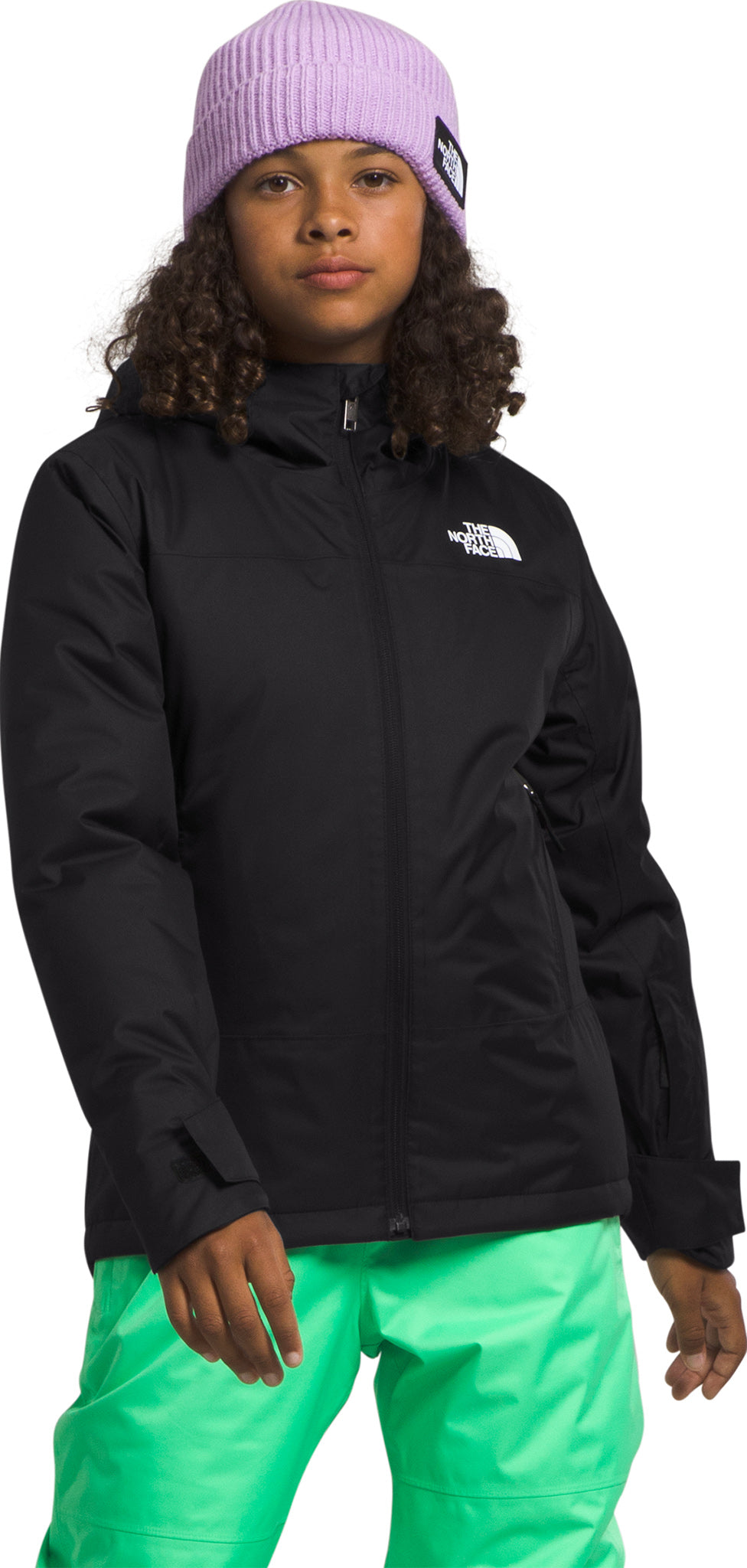 The North Face girls youth XL Black Hyvent Down Fill Waterproof
