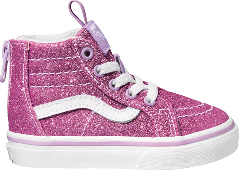 Vans Sk8-Hi Zip Skate Shoes - Toddler Girls