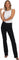 Yoga Jeans Chloe Classic Rise Straight Fit Jeans - Women's - Black